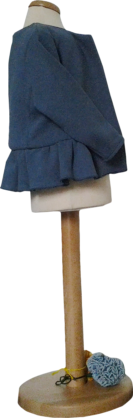 giacchino elegante per bambine in cotone 1-3 anni creazioni artigianali originali handmade